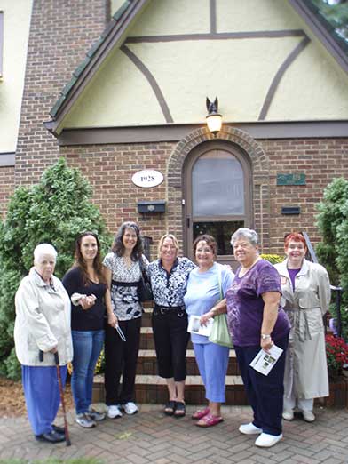 Small Group in front of nice home